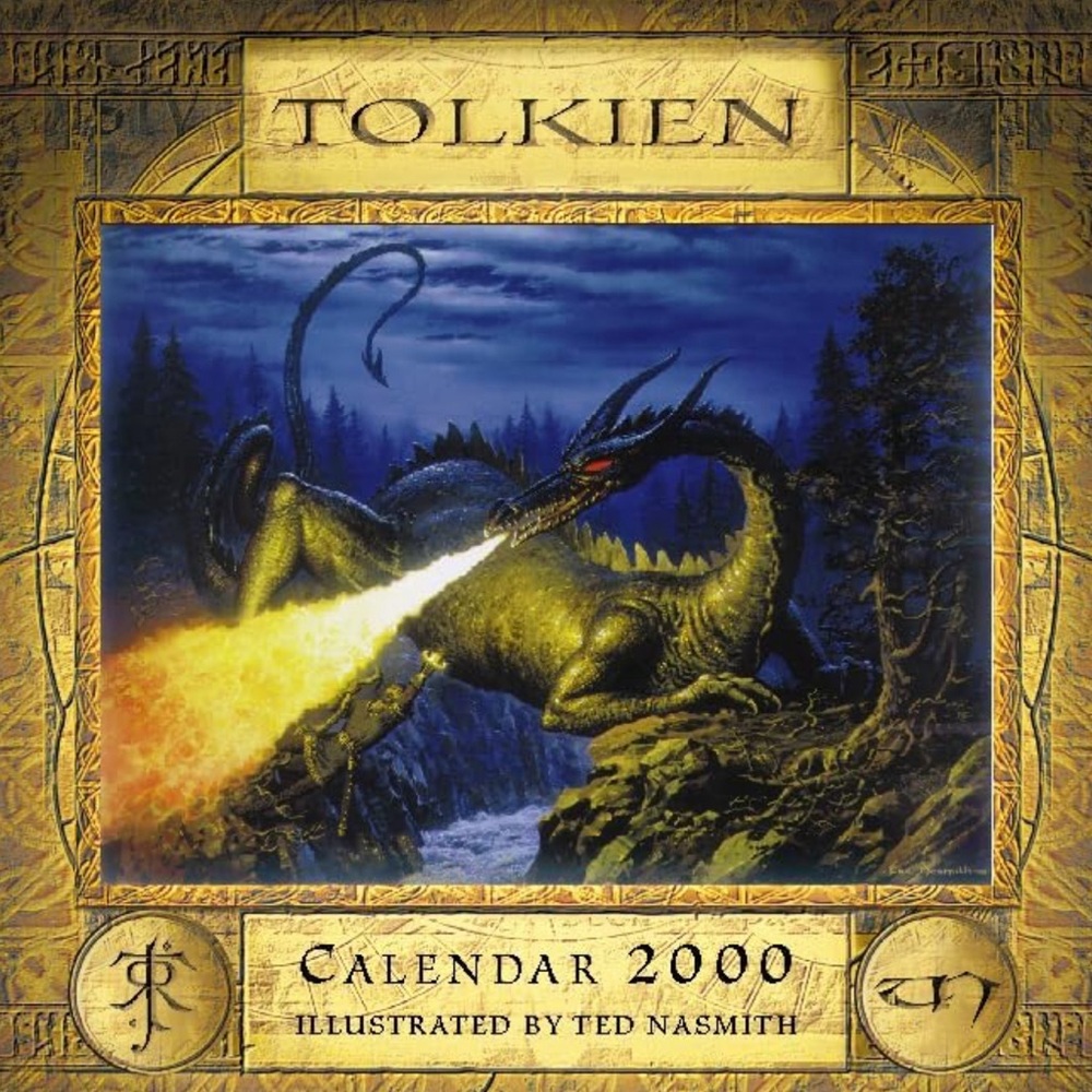 *SEALED* Harper Entertainment Tolkien 2000 Calendar, Illustrated by Ted Nasmith